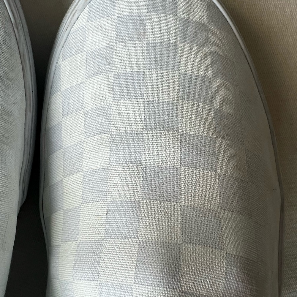 Vans Classic White checkerboard Slip-On Sneakers - Picture 4 of 7